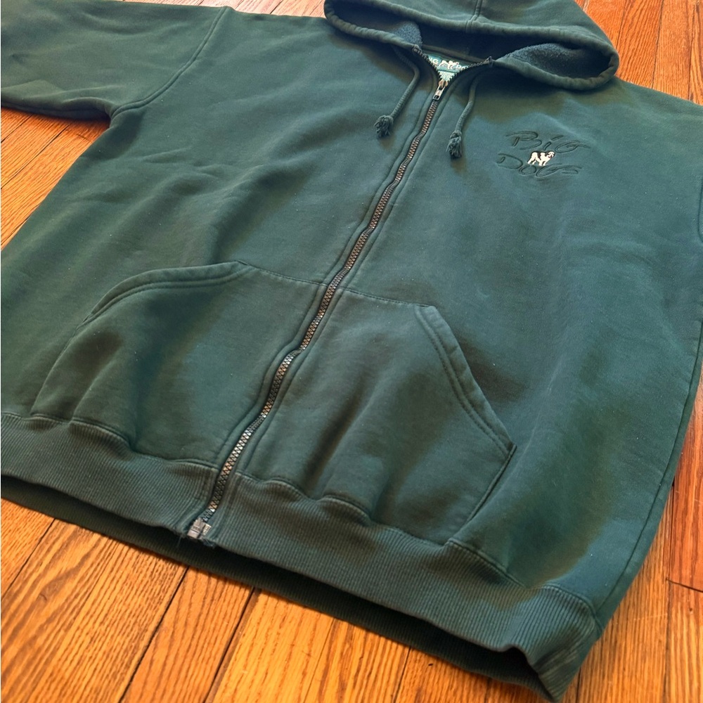 90’s Big Dogs Vintage Zip Up Hoodie - Picture 6 of 12